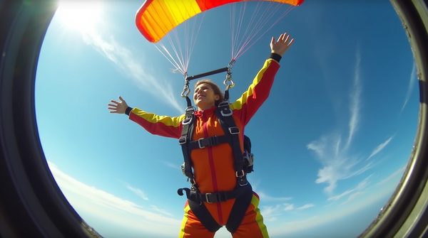 Vivez l'adrénaline : découvrez le saut en parachute!